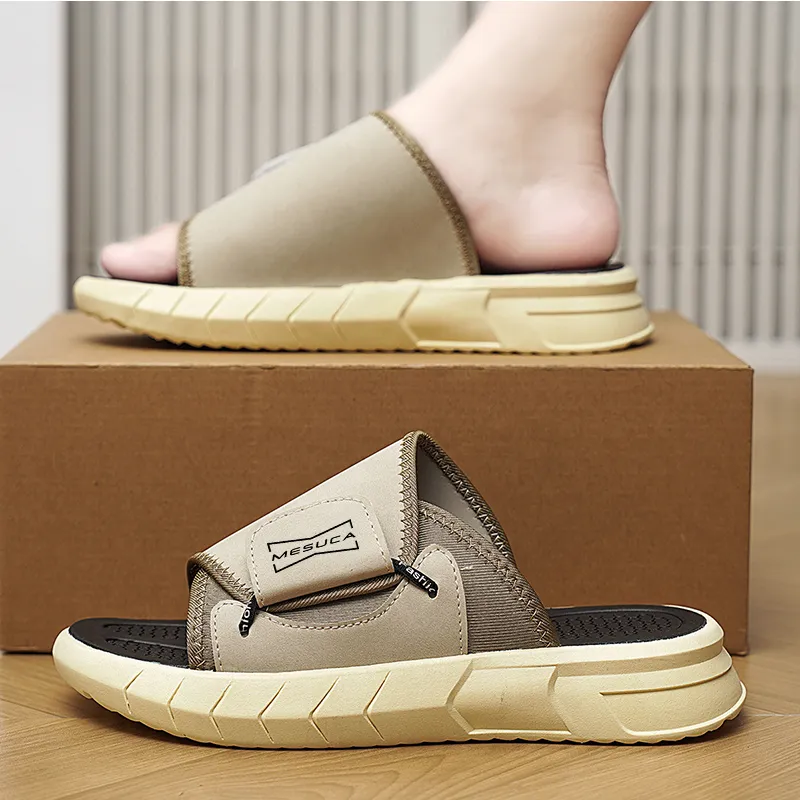 MESUCA Quiet Slide Slippers Men's-1