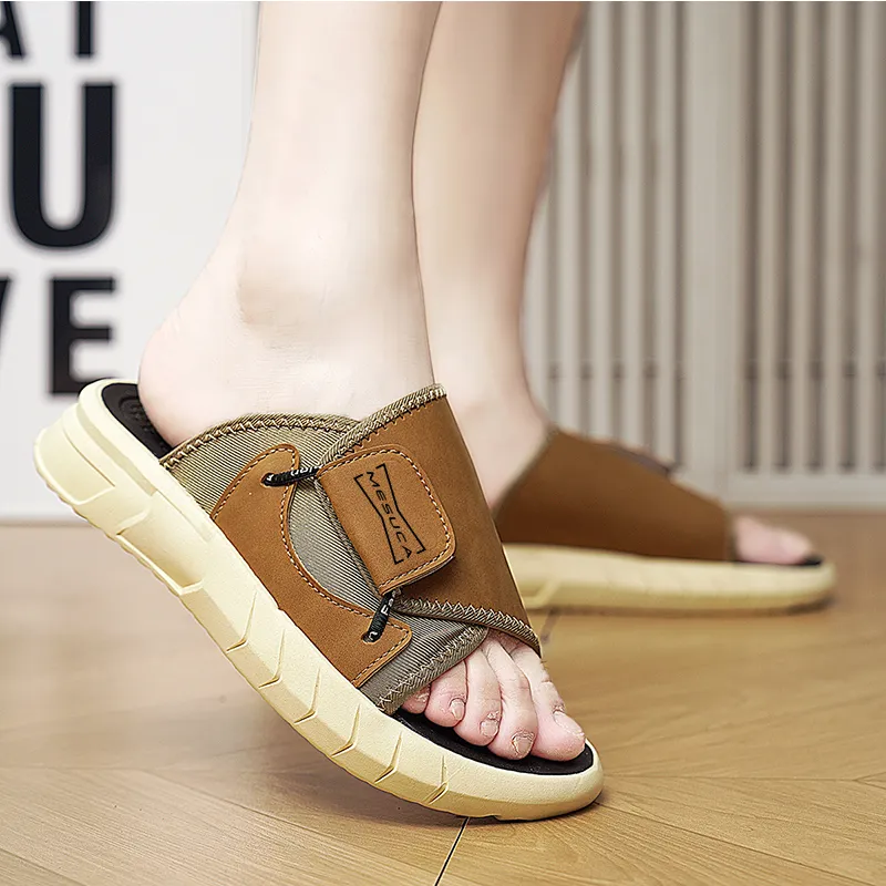 MESUCA Quiet Slide Slippers Men's-11