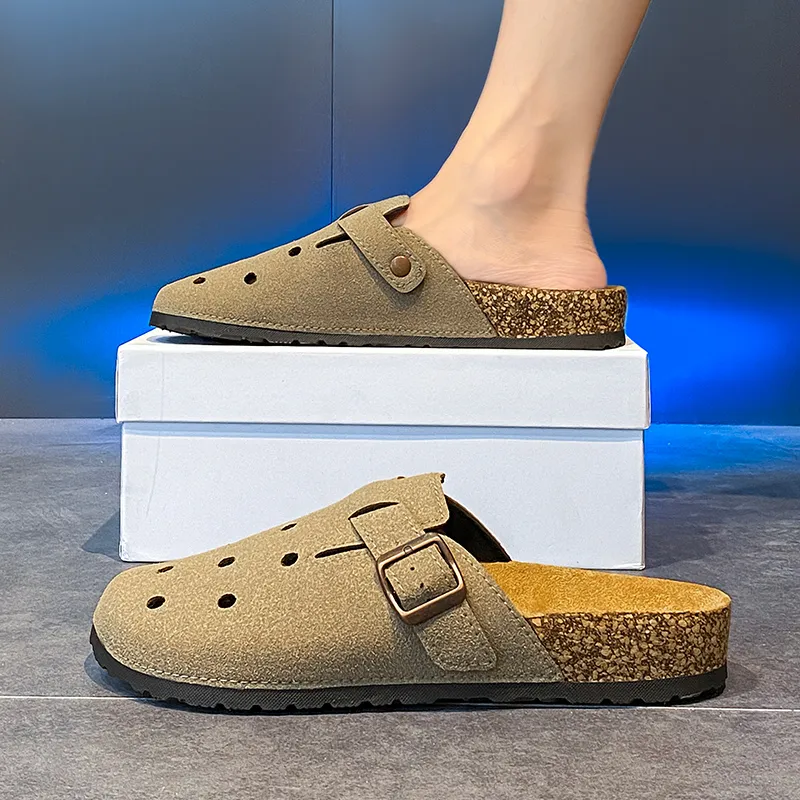 MESUCA Slip Resistant Closed Toe Slippers Unisex-10