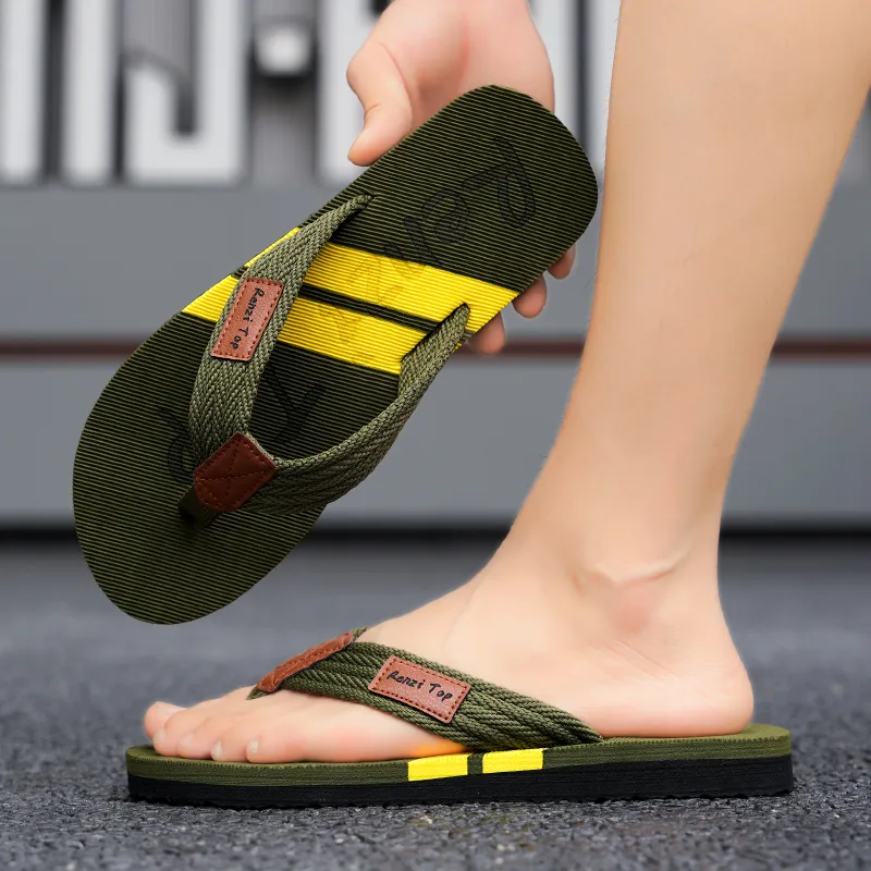 MESUCA Abrasion Resistant Flip Flops Men's-5