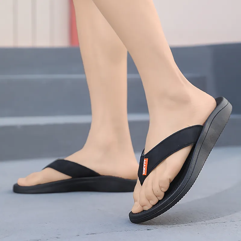 MESUCA Abrasion Resistant Slip Resistant Flip Flops Men's-2