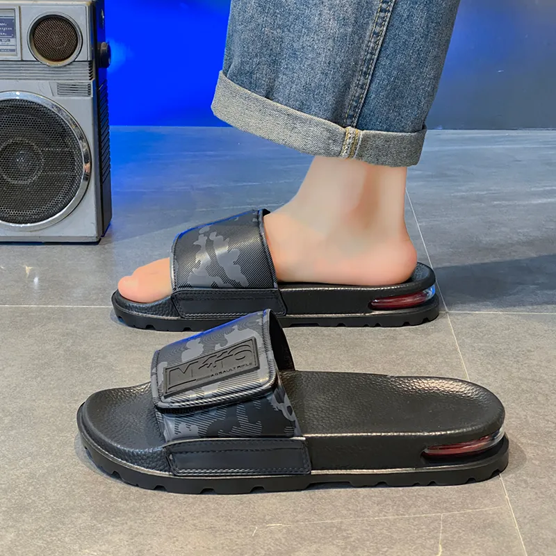 MESUCA Slip Resistant Abrasion Resistant Slide Slippers Men's-4