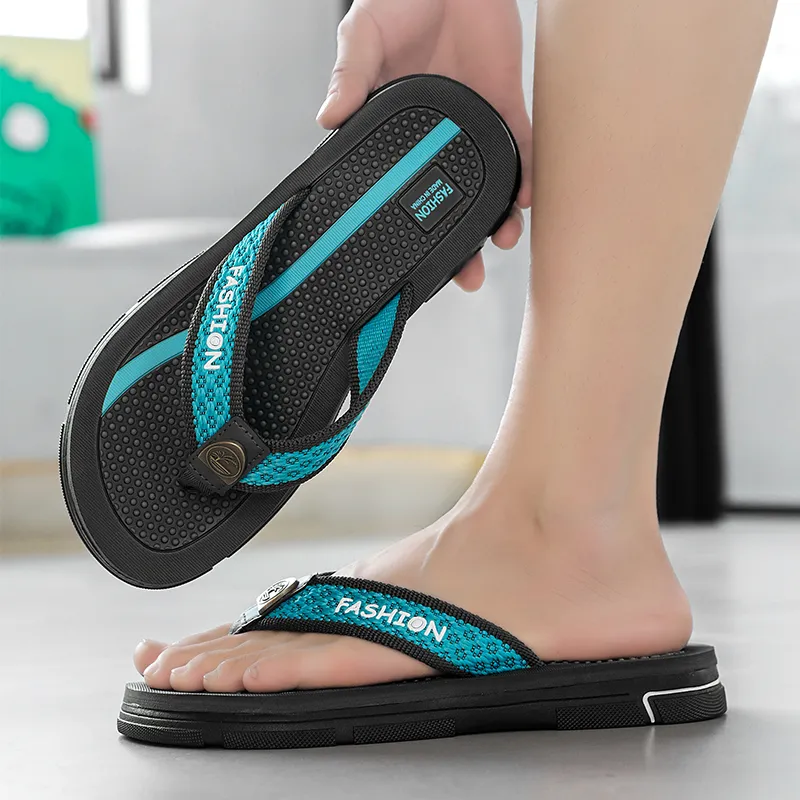 MESUCA Slip Resistant Abrasion Resistant Flip Flops Men's-6