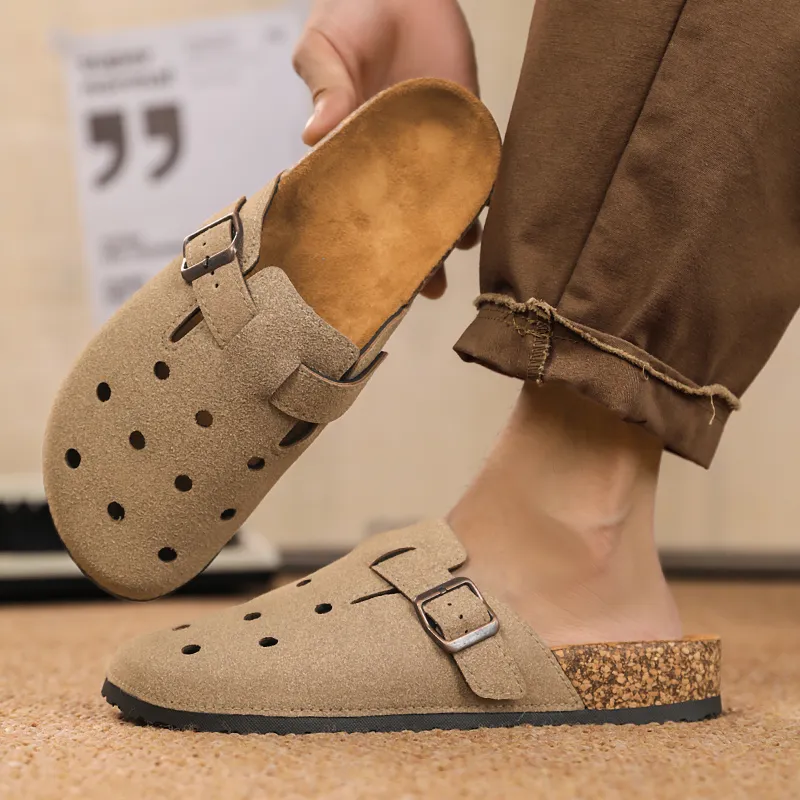 MESUCA Slip Resistant Closed Toe Slippers Unisex-9