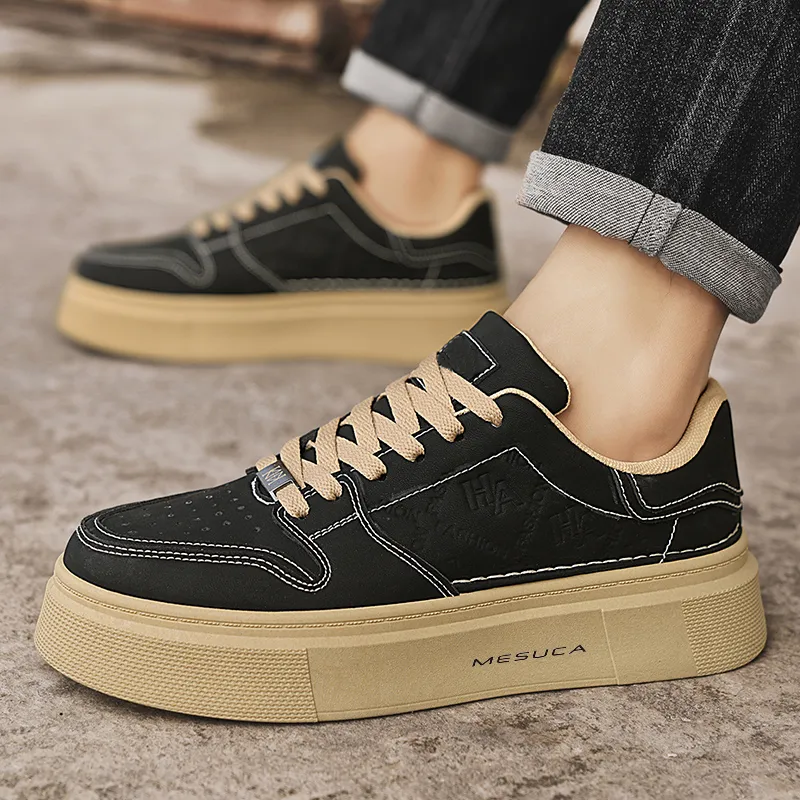 MESUCA Slip Resistant Quick Dry Low Top Skateboard Shoes Men's-5