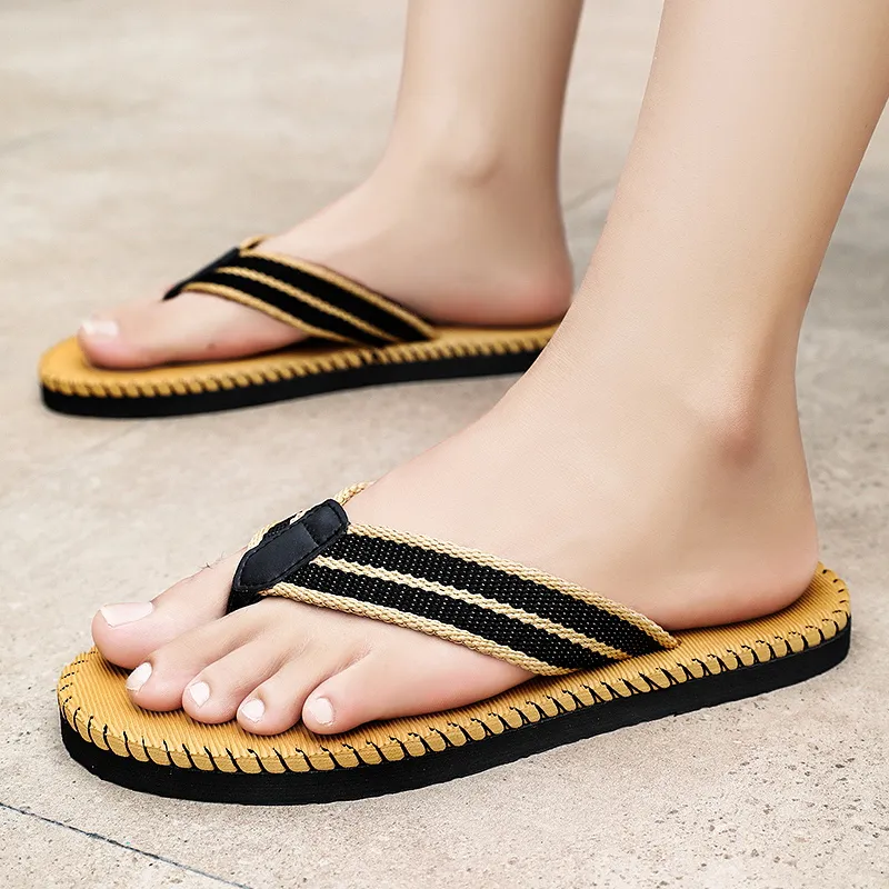 MESUCA Abrasion Resistant Slip Resistant Flip Flops Men's-4