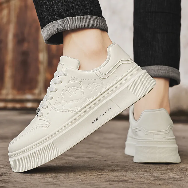 MESUCA Slip Resistant Quick Dry Low Top Skateboard Shoes Men's-2