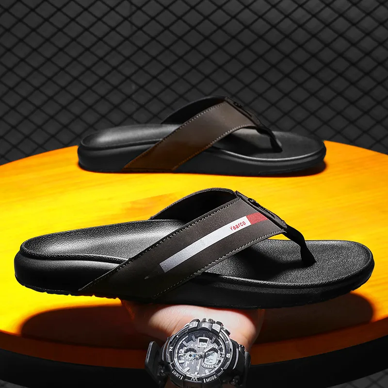 MESUCA Abrasion Resistant Slip Resistant Flip Flops Men's-9