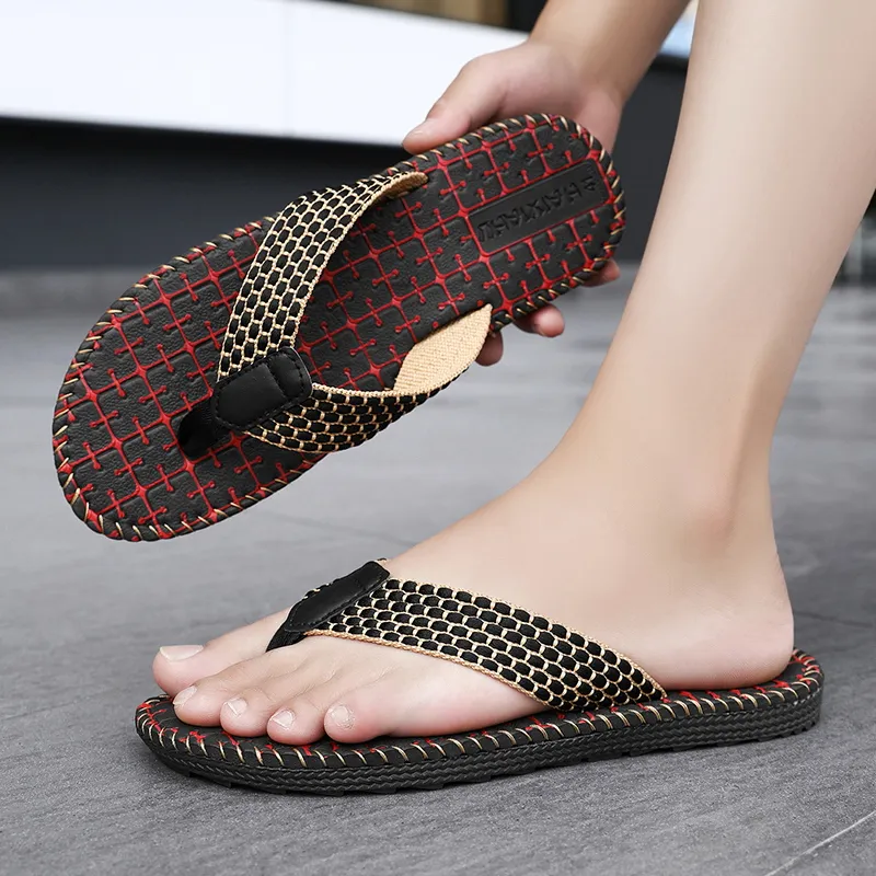 MESUCA Slip Resistant Flip Flops Men's-4