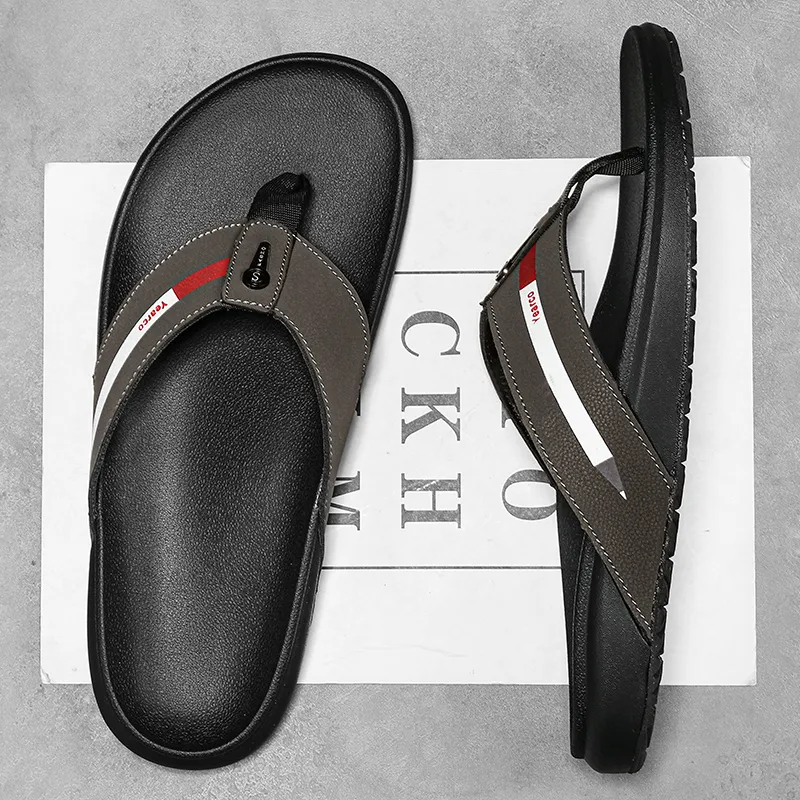 MESUCA Abrasion Resistant Slip Resistant Flip Flops Men's-7
