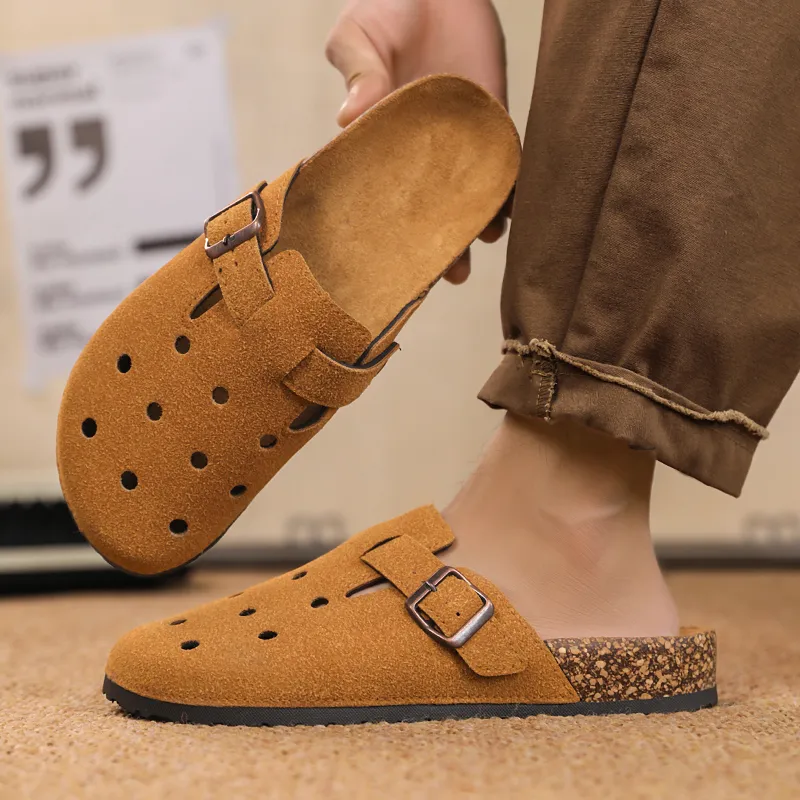 MESUCA Slip Resistant Closed Toe Slippers Unisex-5