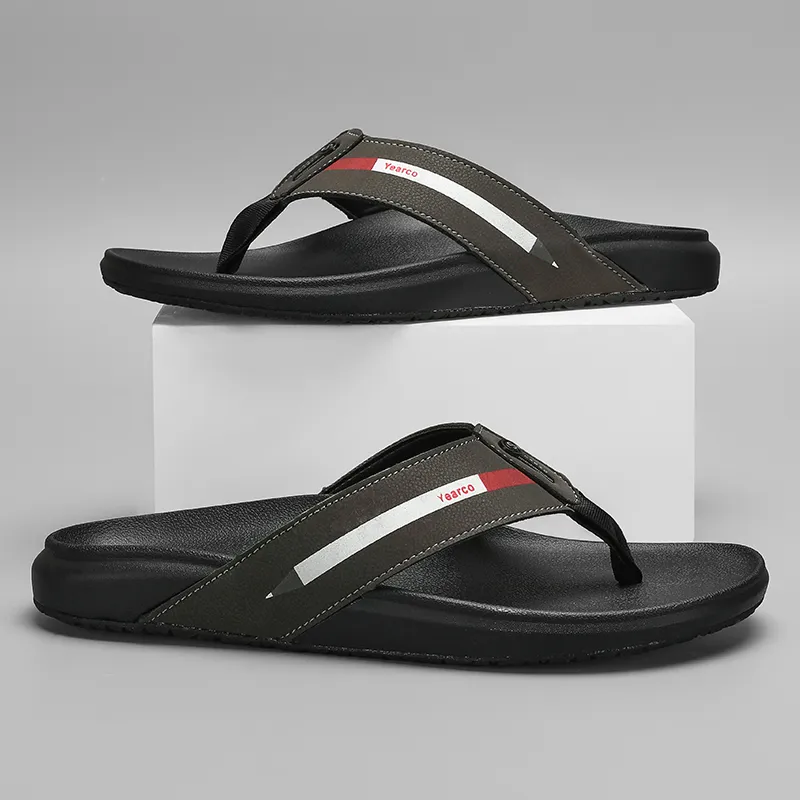 MESUCA Abrasion Resistant Slip Resistant Flip Flops Men's-6