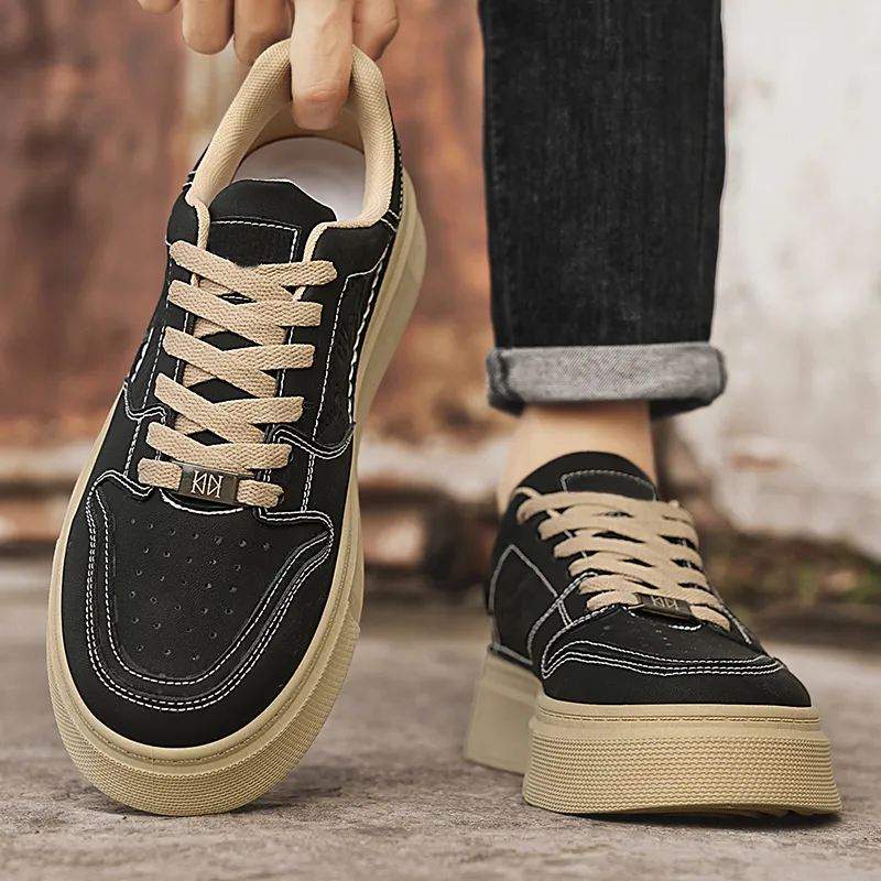 MESUCA Slip Resistant Quick Dry Low Top Skateboard Shoes Men's-7