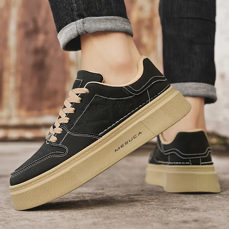 MESUCA Slip Resistant Quick Dry Low Top Skateboard Shoes Men's-6