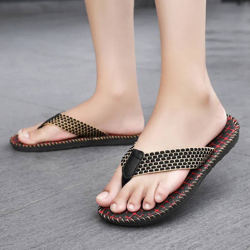 MESUCA Slip Resistant Flip Flops Men's-3