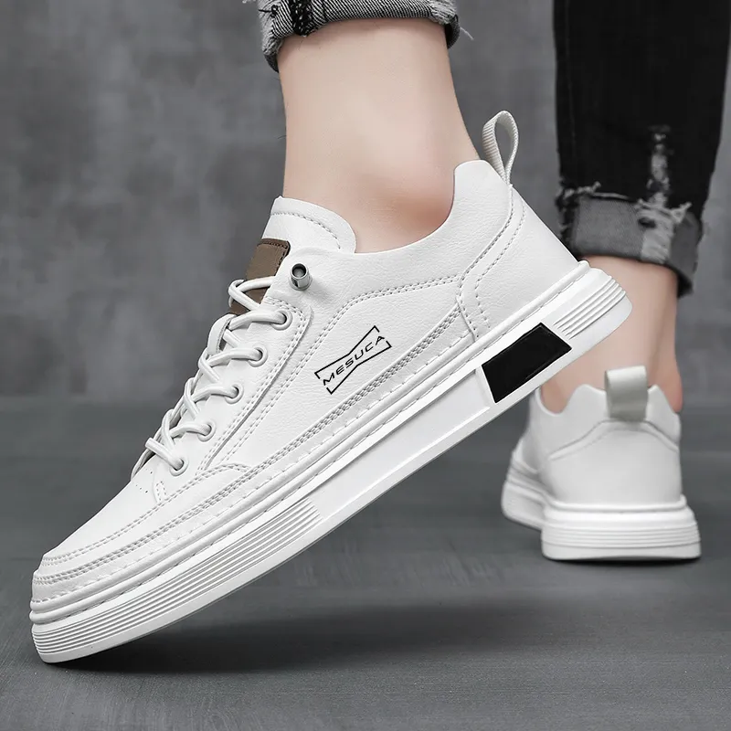 MESUCA Slip Resistant Waterproof Low Top Skateboard Shoes Men's-5