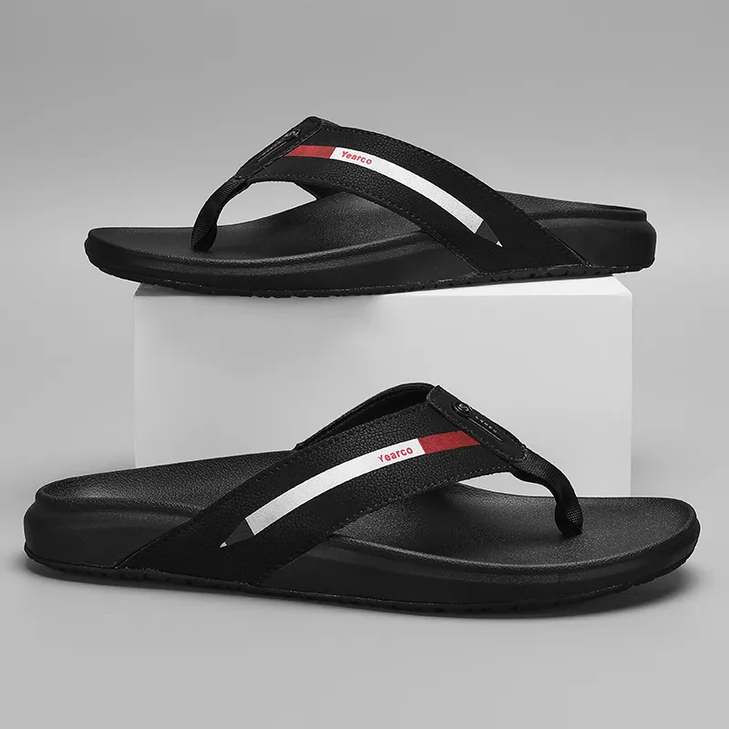 MESUCA Abrasion Resistant Slip Resistant Flip Flops Men's-1