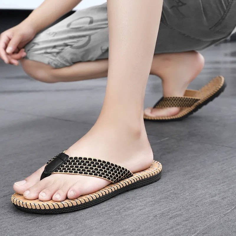MESUCA Slip Resistant Flip Flops Men's-7