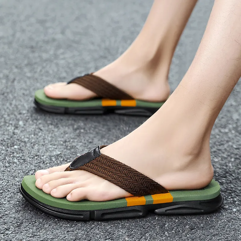 MESUCA Abrasion Resistant Slip Resistant Flip Flops Men's-7