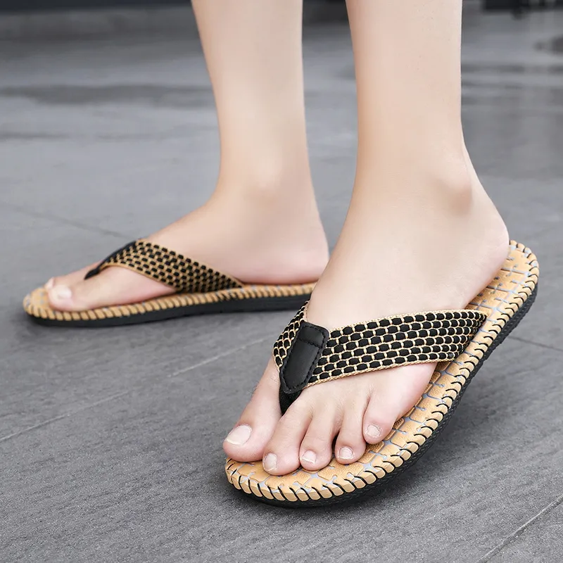 MESUCA Slip Resistant Flip Flops Men's-8
