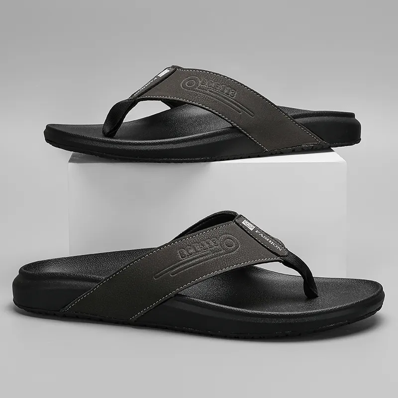 MESUCA Abrasion Resistant Slip Resistant Quick Dry Flip Flops Men's-6