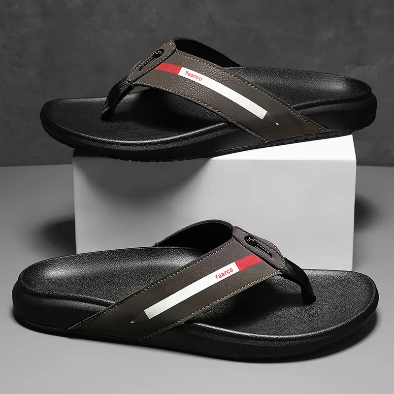MESUCA Abrasion Resistant Slip Resistant Flip Flops Men's-8