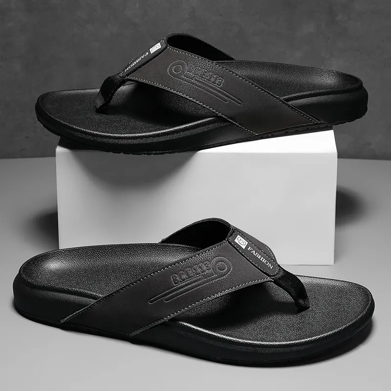 MESUCA Abrasion Resistant Slip Resistant Quick Dry Flip Flops Men's-8