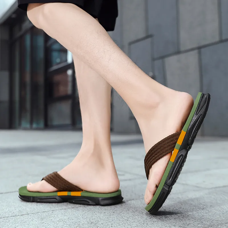 MESUCA Abrasion Resistant Slip Resistant Flip Flops Men's-8