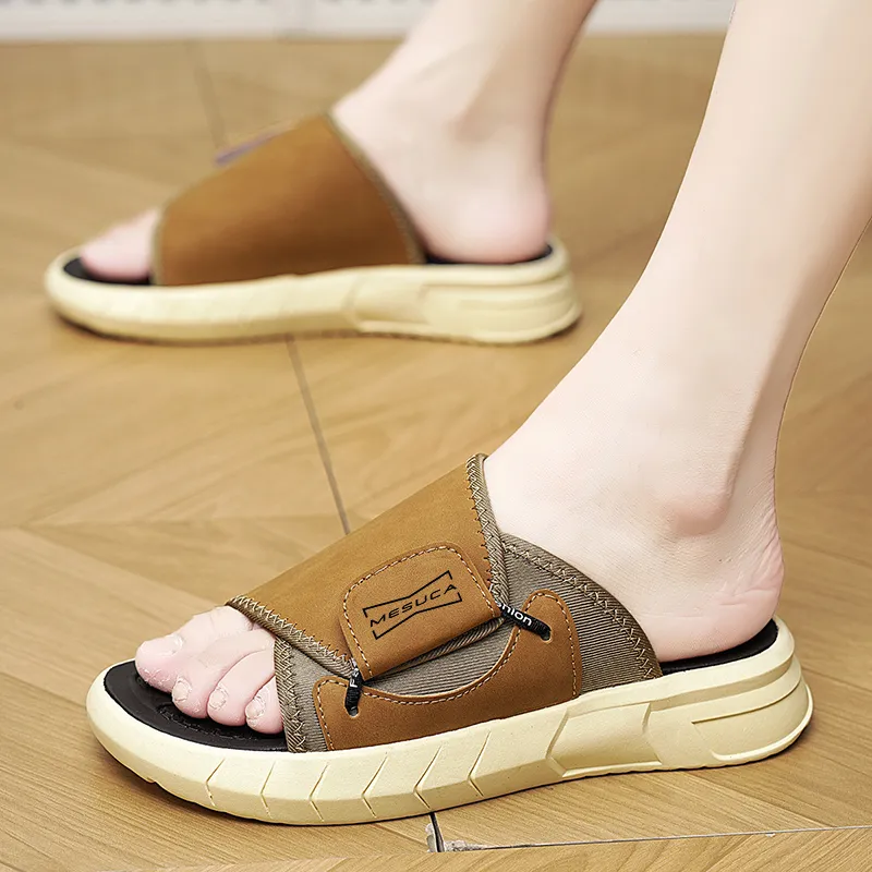 MESUCA Quiet Slide Slippers Men's-10