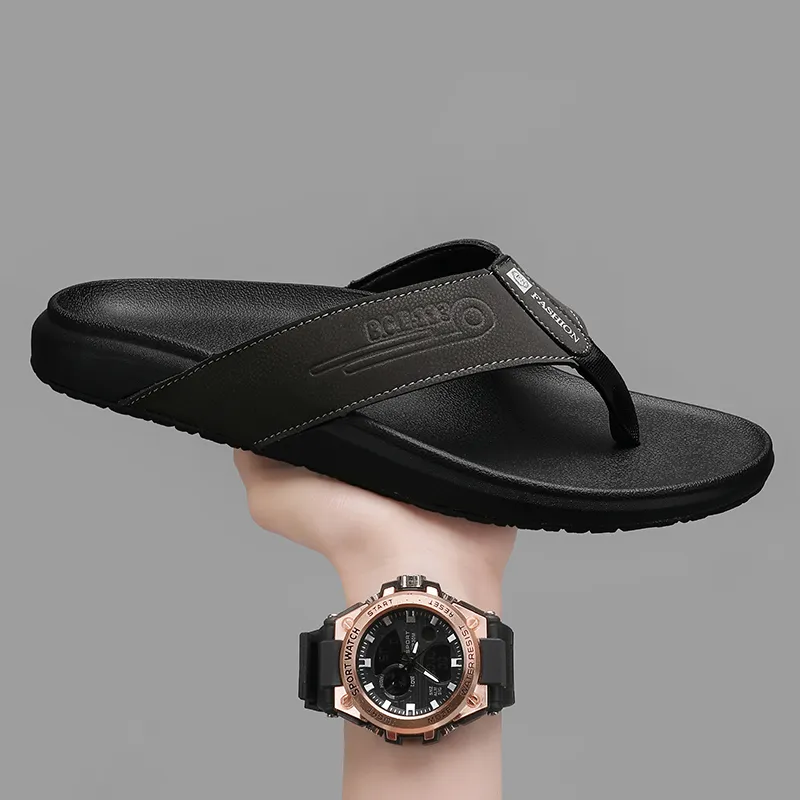 MESUCA Abrasion Resistant Slip Resistant Quick Dry Flip Flops Men's-9
