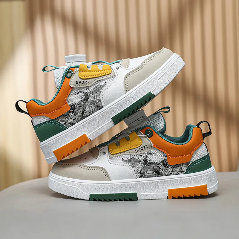 KINDDOG Anti Slip Wear Resistant Kids' Skateboarding Shoes Kids'-2