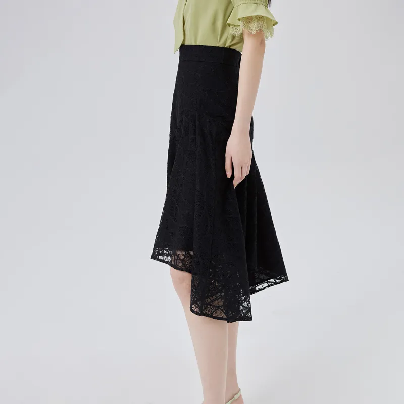 ERAL Casual Long Skirts Women's Cloud White-7