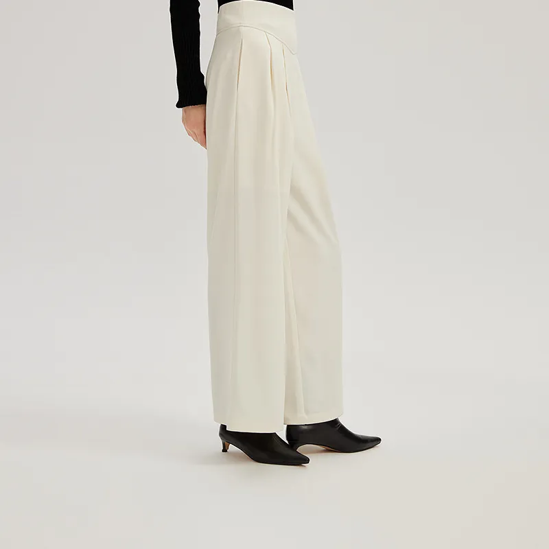 ERAL Casual Pants Women's Coconut Milk Rice-2