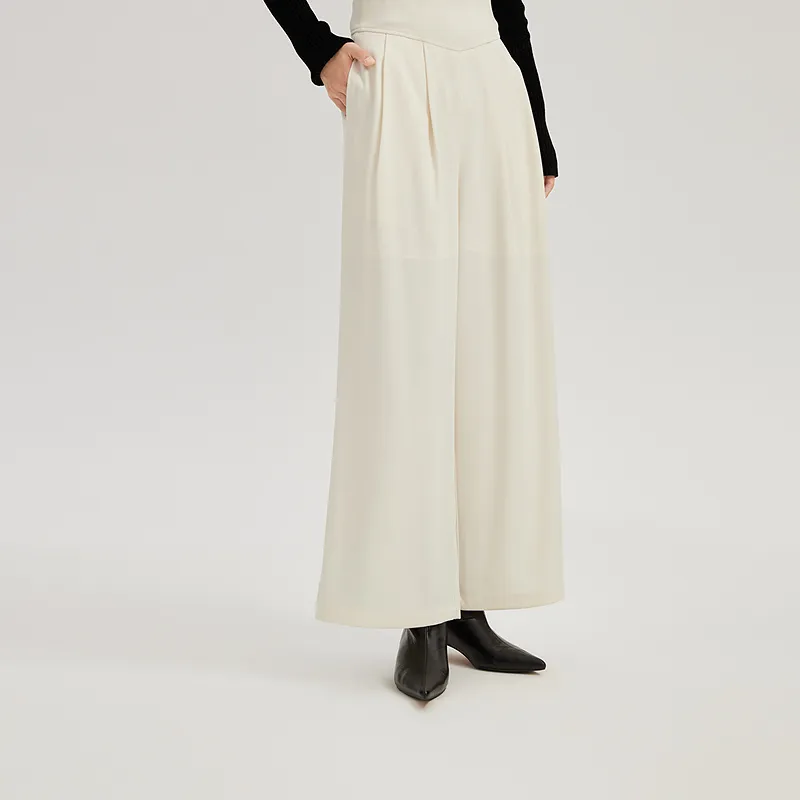 ERAL Casual Pants Women's Coconut Milk Rice-4