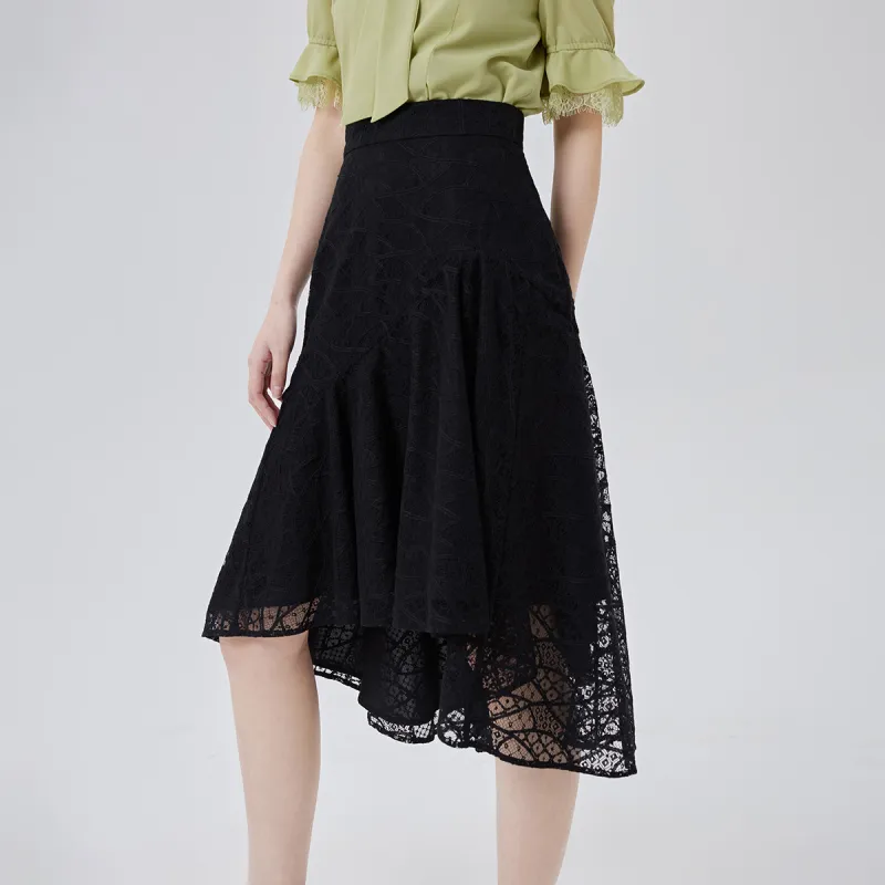 ERAL Casual Long Skirts Women's Cloud White-6