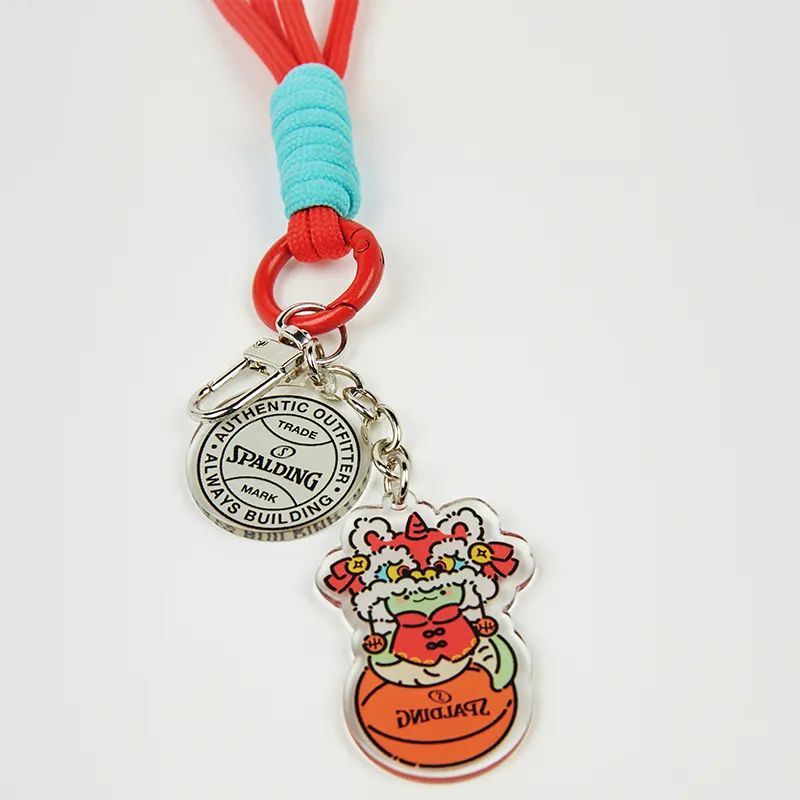 SPALDING Acrylic Keychains Unisex-3