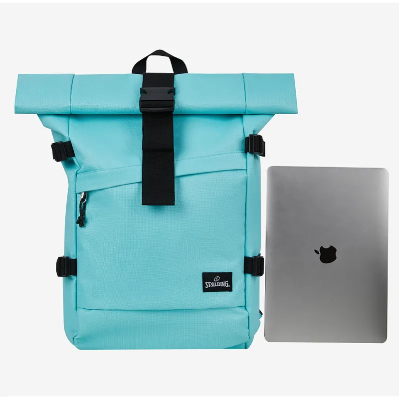 SPALDING Polyester Backpack Unisex Cyan-1