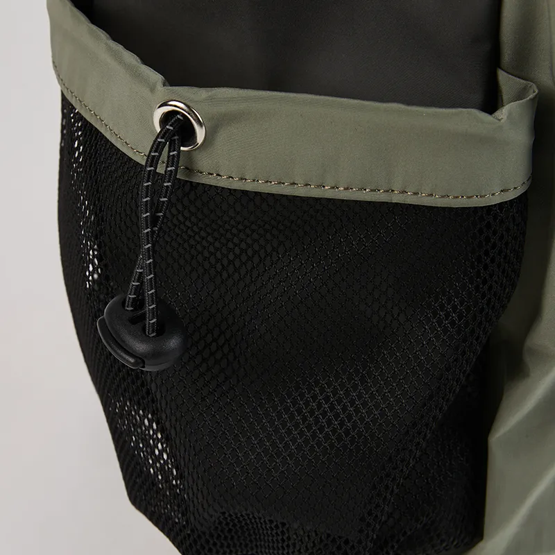 SPALDING Polyester Backpack Unisex Olive Green-5