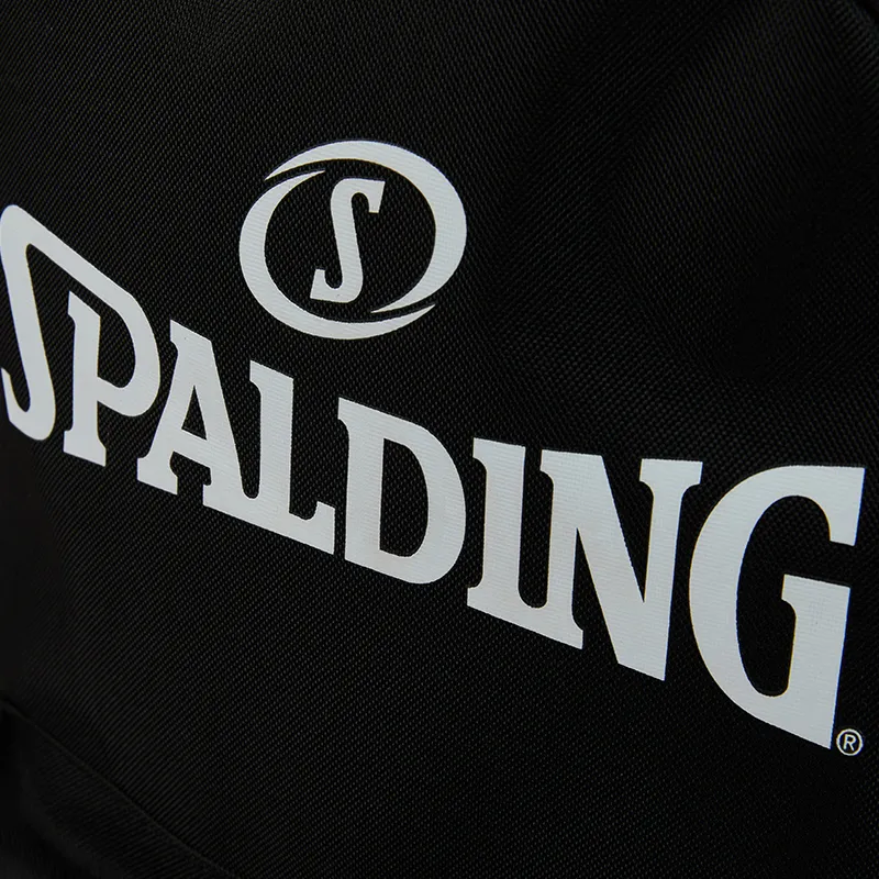 SPALDING Polyester Backpack Unisex Black White-3