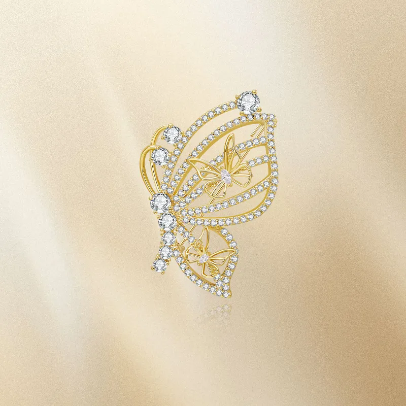 MCK Elegance Premium Feel Brooches Women's-5