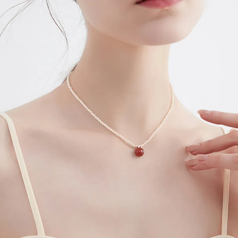 MCK Jade Necklaces Women's-3