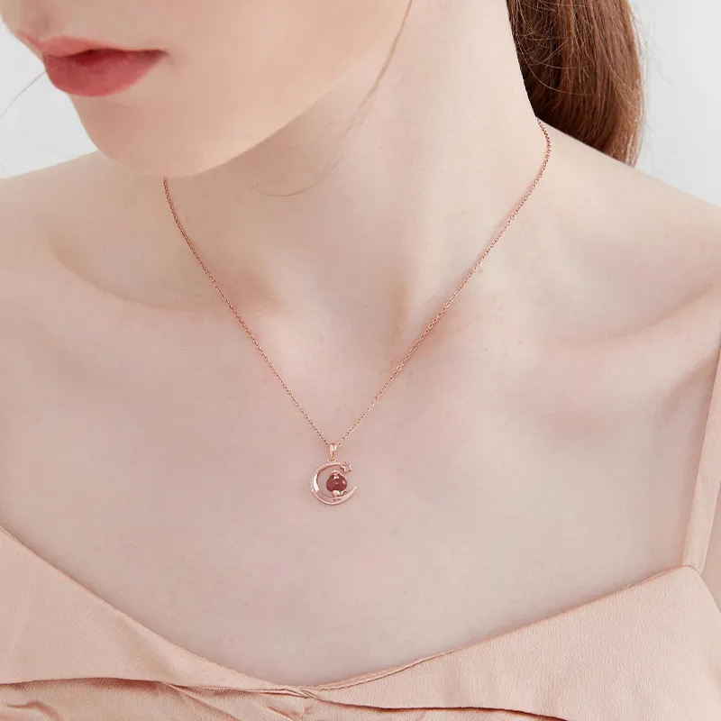 MCK Jade Necklaces Women's-2