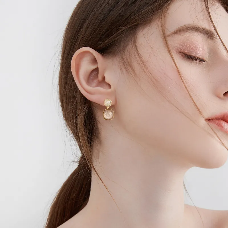 MCK Copper Alloy Earrings Women's-3