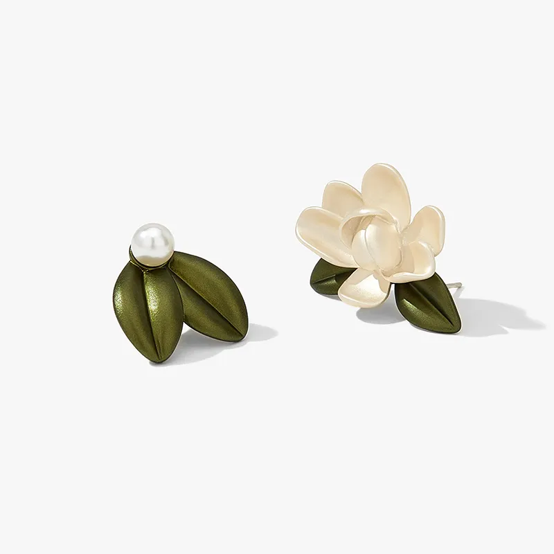 MCK S925 Silver Earrings Women's-4