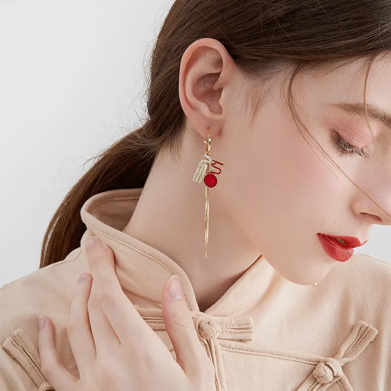 MCK 925 Sterling Silver Earrings Women's-2
