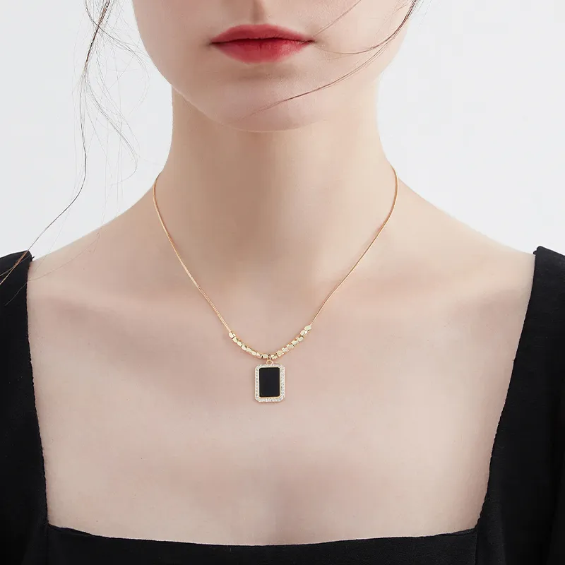 MCK Copper Alloy Necklaces Women's-1
