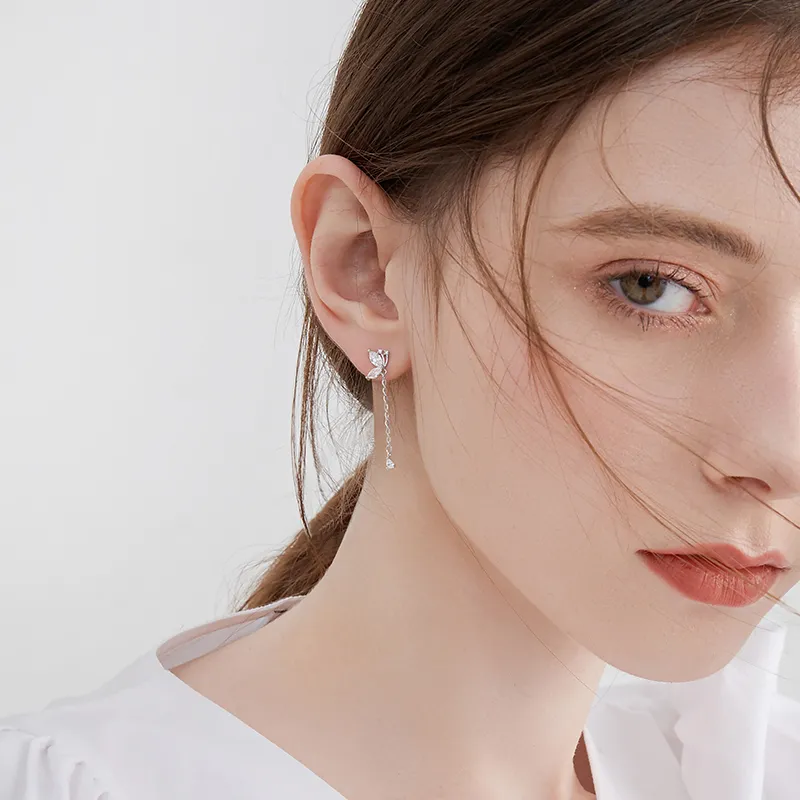 MCK Sterling Silver Earrings Women's-3