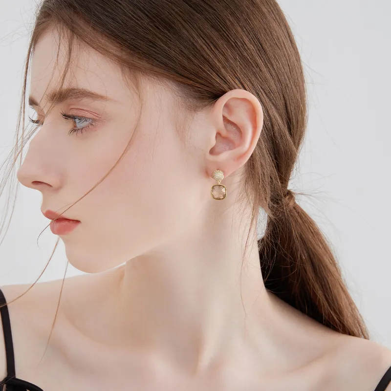 MCK Copper Alloy Earrings Women's-1