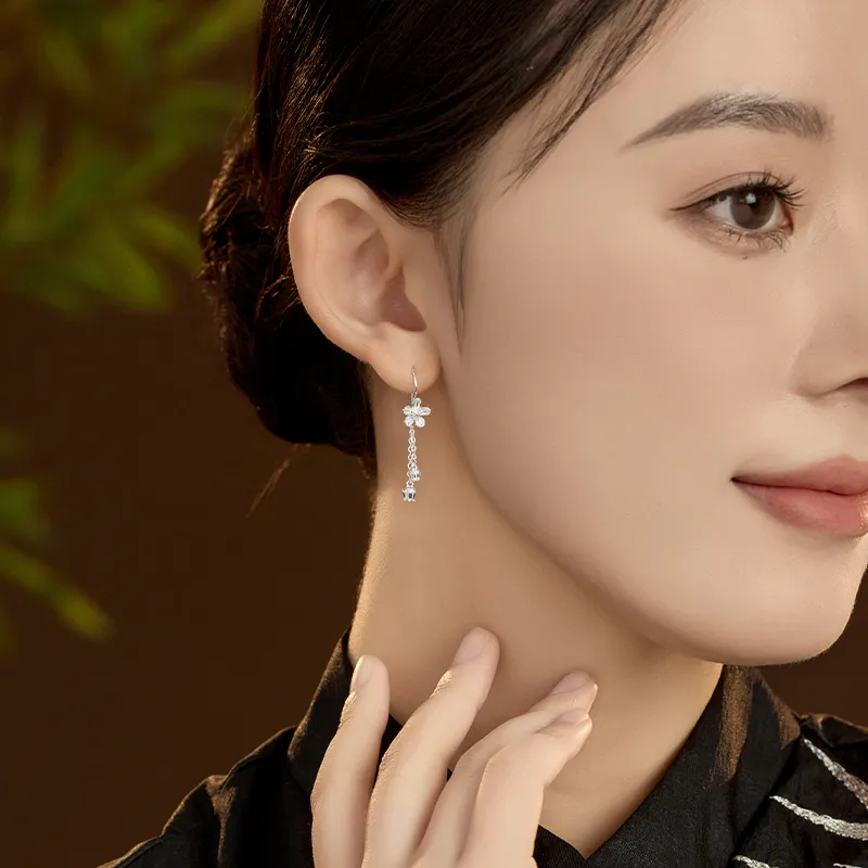 MCK Sterling Silver Earrings Women's-4