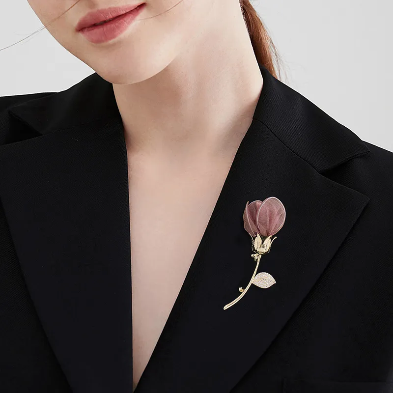 MCK Copper Alloy Brooches Women's-5
